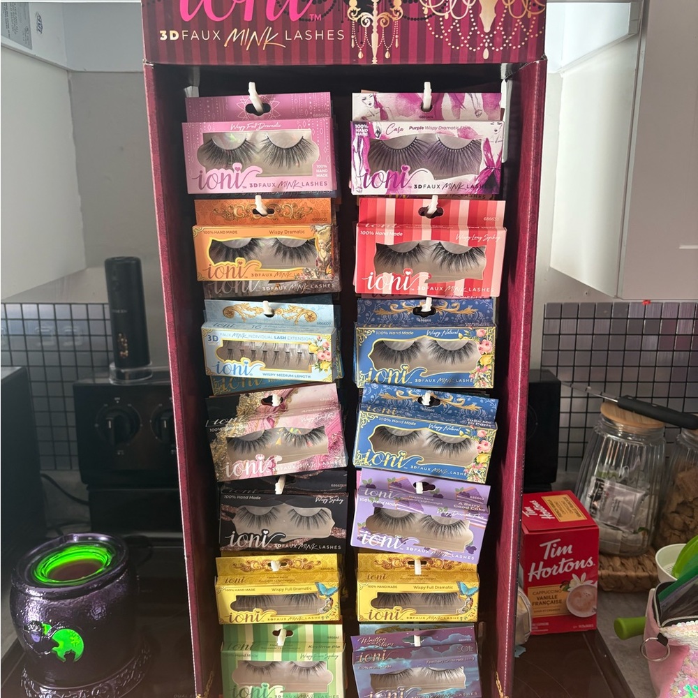 Ioni 3D Faux Mink Lashes - Assorted Colors